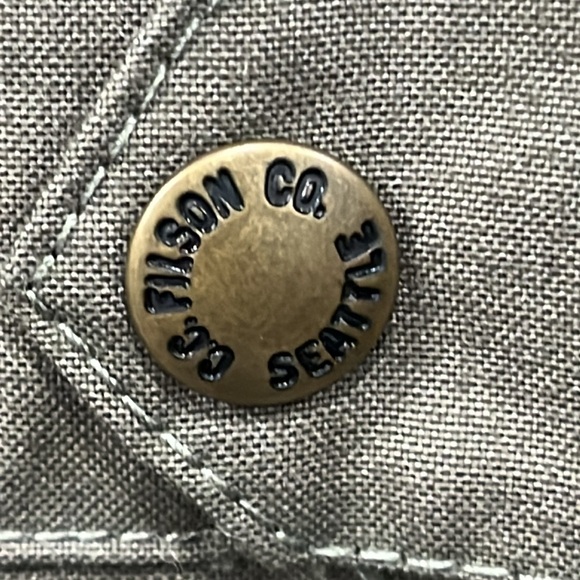 Filson Field Ranger Unlined Jacket in Olive Green Pockets Size M - Picture 8 of 10